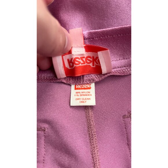 MOST WANTED!! REZEK STUDIO WATERMELON HUSTLE 70'S DISCO PANTS SMALL - Picture 5 of 12